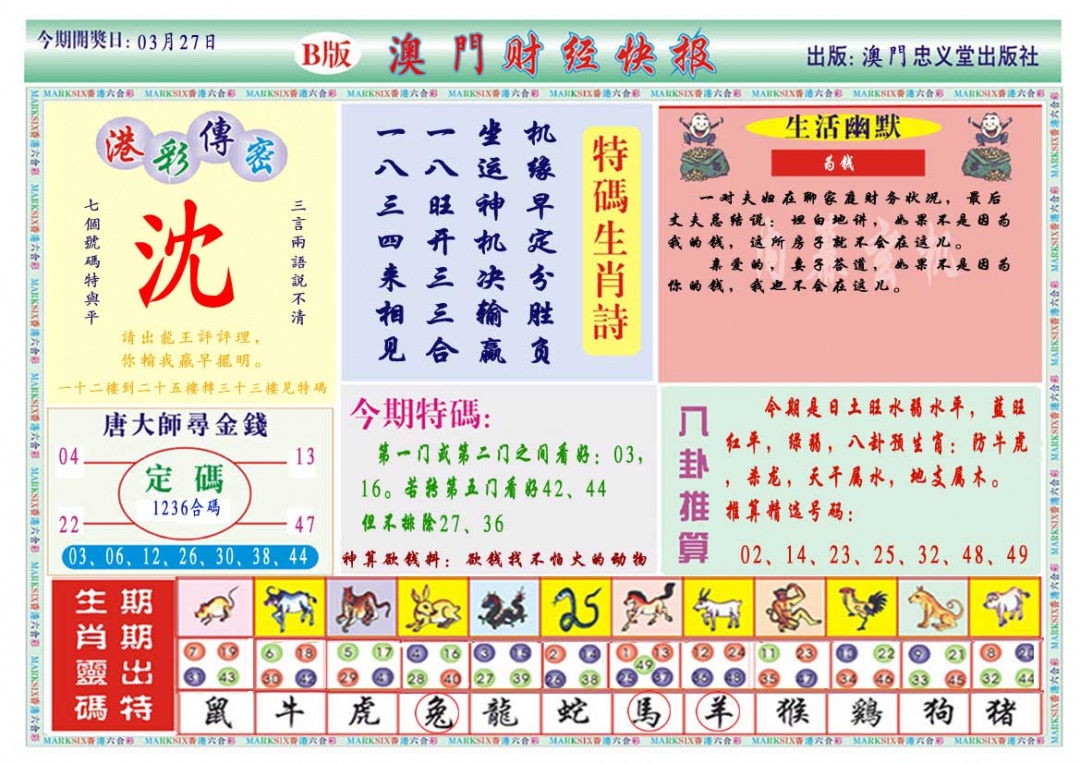 086期财经快报B[图]